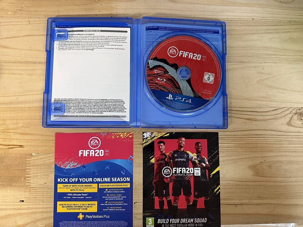 Sony Giochi: FIFA 20 PS4 mit Hülle und Disc – Usato da Dietikon venduto da Sir.Franzelot 2
