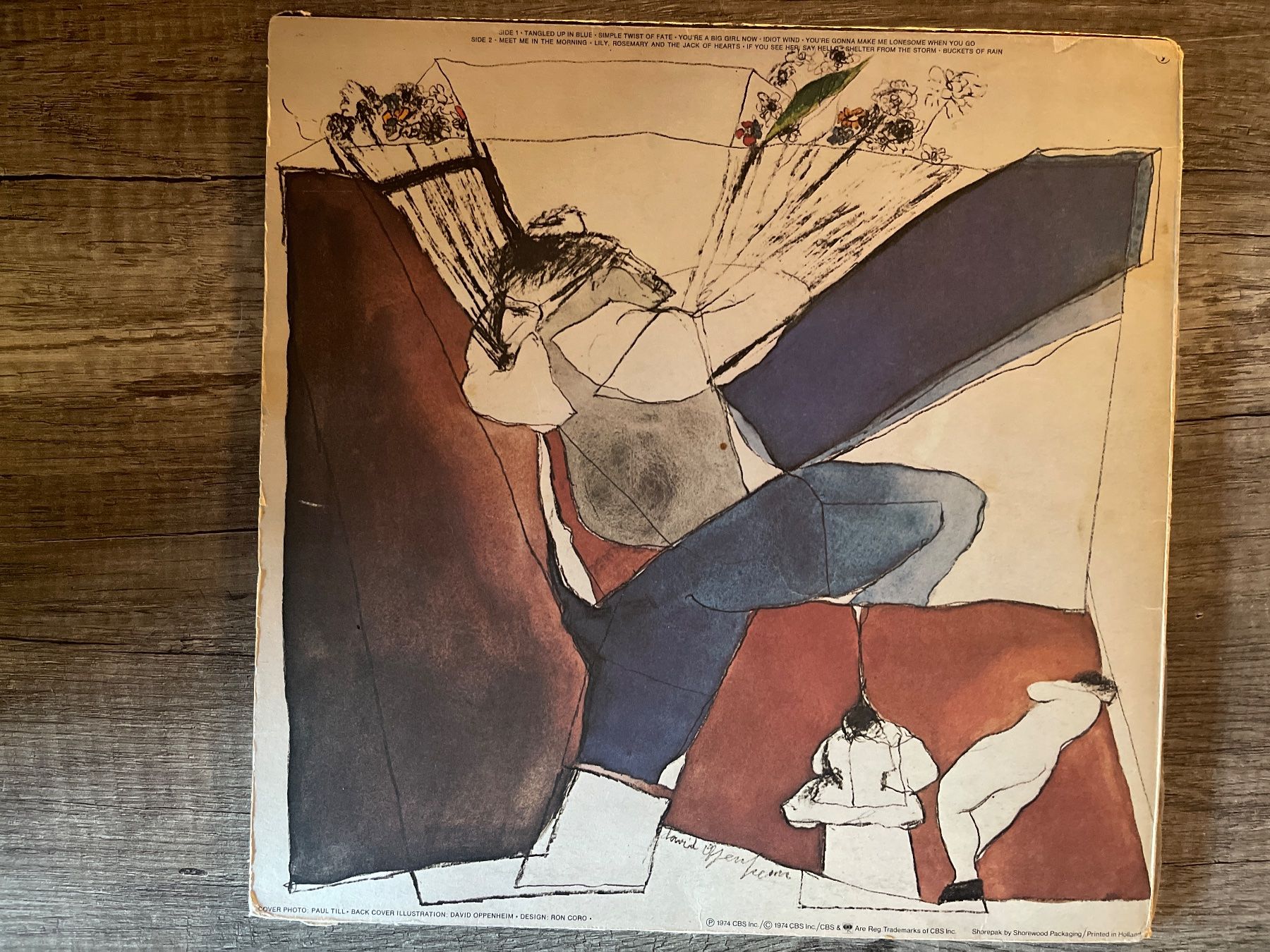 Dischi in vinile: A427/Bob Dylan - Blood On The Tracks – Usato da Frutigen venduto da Philippe_jsp 1