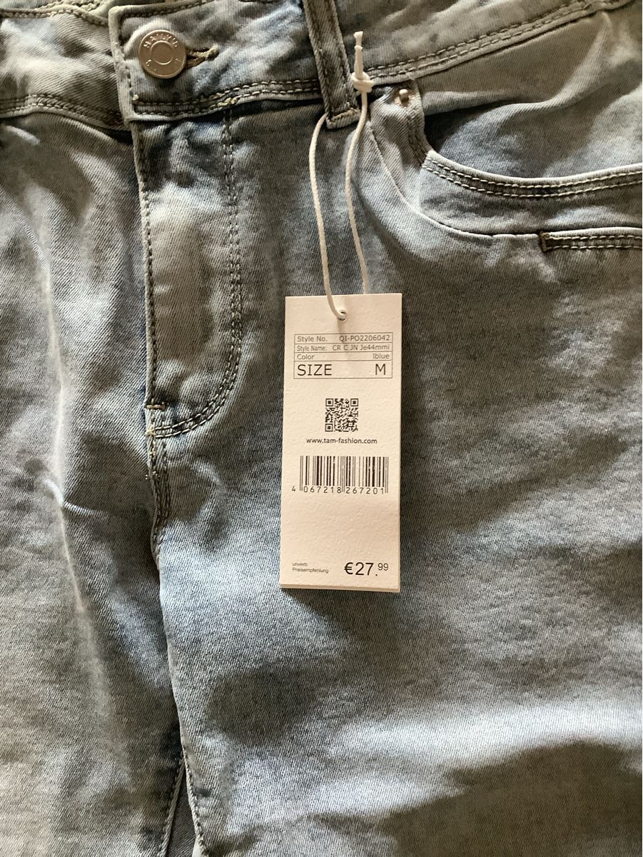 Jeans: Jeans knielang – Nuovo e nell'imballaggio originale da Auenstein venduto da mouse68 4