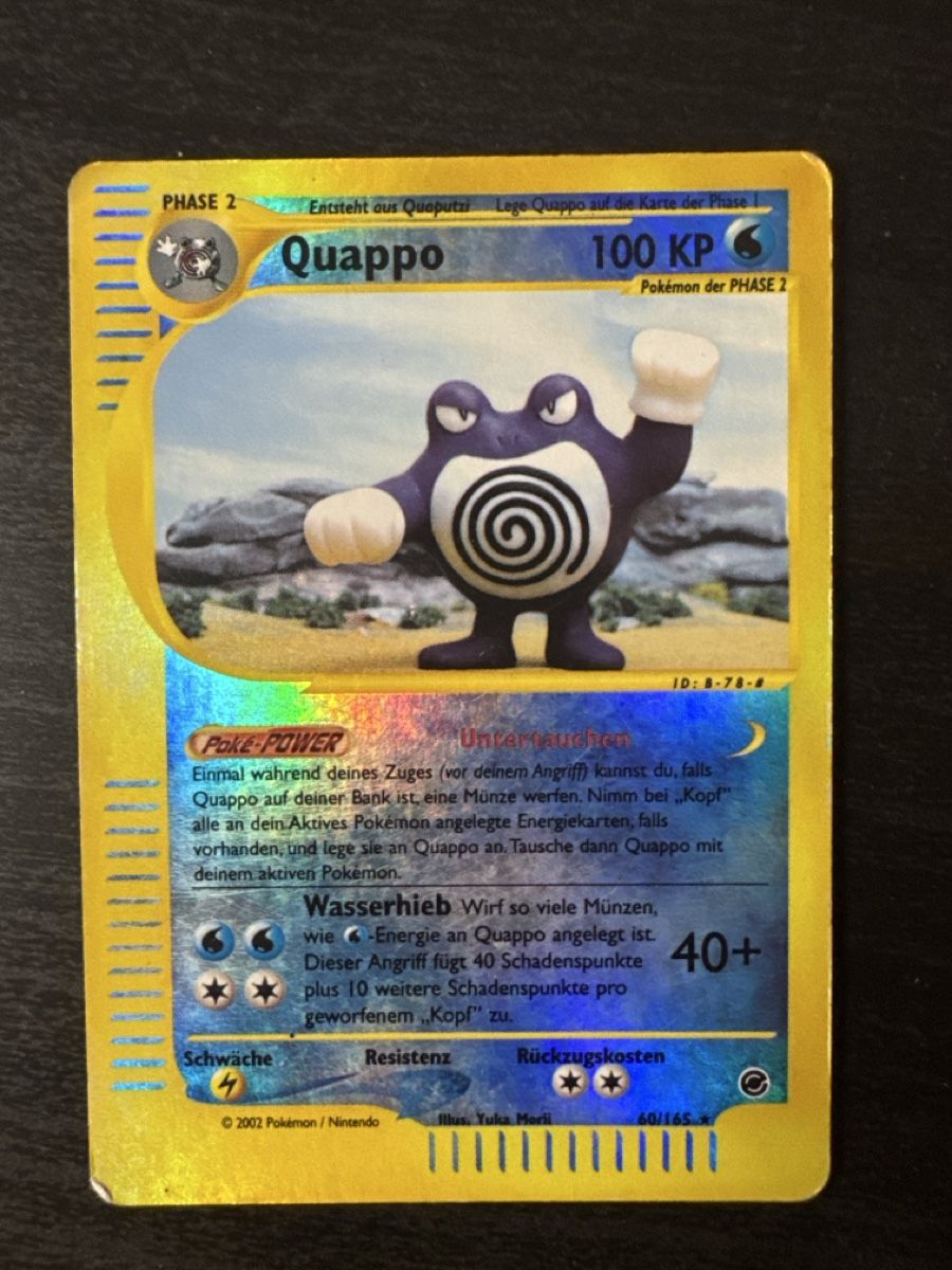 Pokémon Cartes à collectionner: VINTAGE REVERSE HOLO bundle Quappo-Gallopa-Seeper  – D'occasion à Belprahon par Rob_ain 6