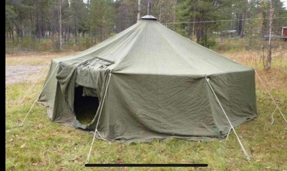 ORIGINAL SCHWEDISCHES MILITÄRZELT MIT OFEN Kaufen auf Ricardo