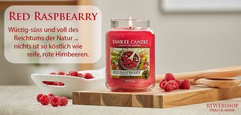 Yankee Candle Candele: Yankee Candle Red Raspberry Melt Cup – Nuovo e nell'imballaggio originale da Langwiesen venduto da rtWebshop 1