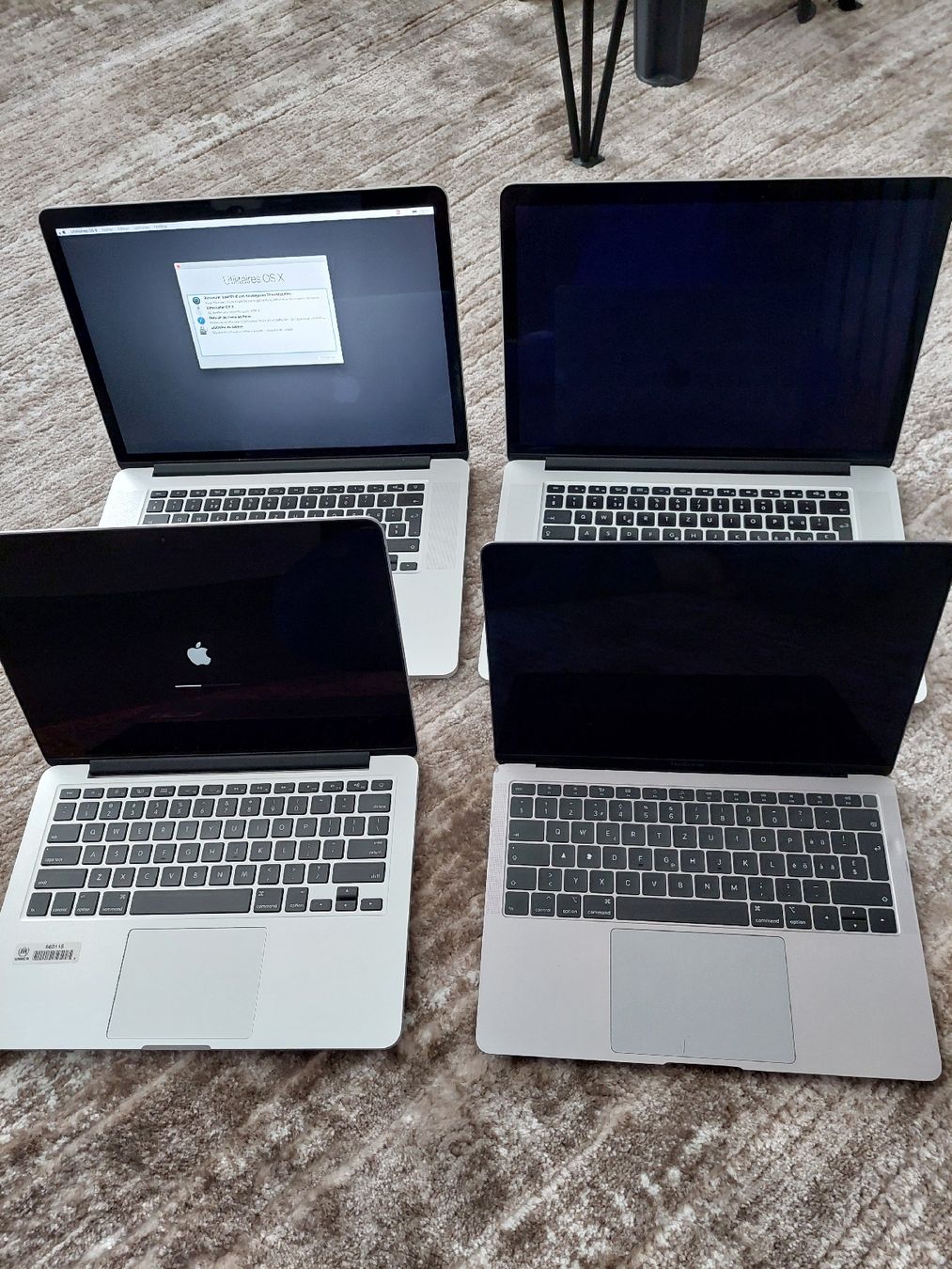 Apple Notebook: 4 MacBook pour pièces – Difettoso da Meyrin venduto da aki_1971 2