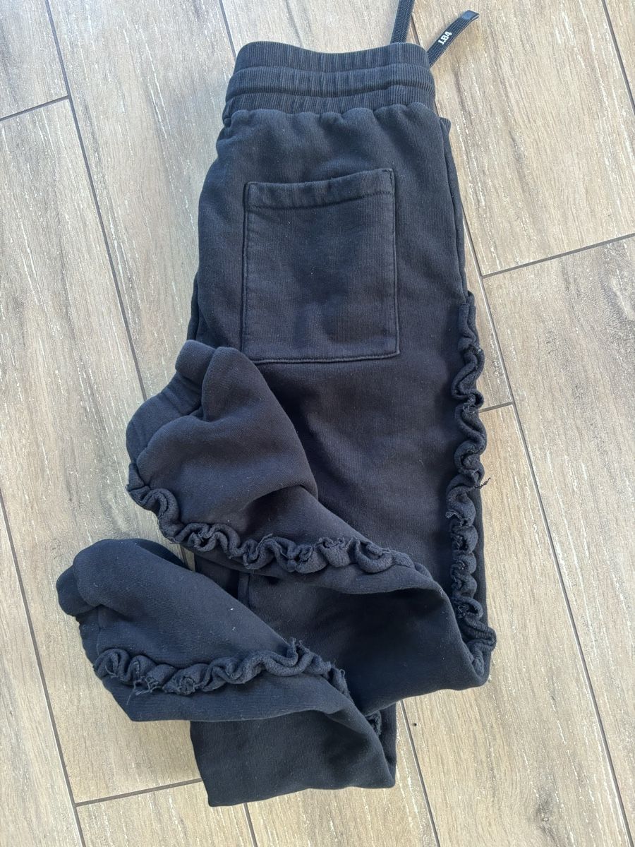 Hosen: S_Brushed Cotton Joggers with Ruffles_warm – Gebraucht aus St-George von elena27 4