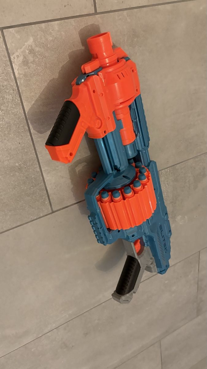 Nerf Spielzeuge: Nerf Elite Shockwave RD-15 Blaster gebrauchter Zustand – Gebraucht aus Bichwil von Silverspoon11 3