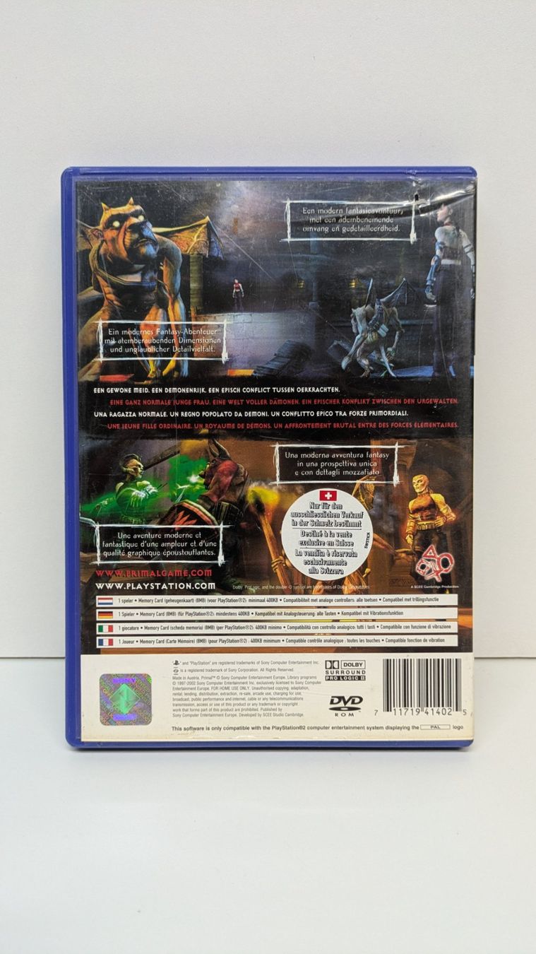 Giochi: Primal - PlayStation 2 – Usato da Menziken venduto da mame18 2