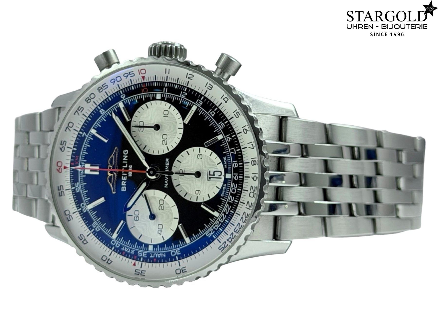 Breitling Uhren: Breitling Navitimer B01 Chronograph - AB0139211B1A1 – Gebraucht aus Zürich von Stargold-Uhren 3