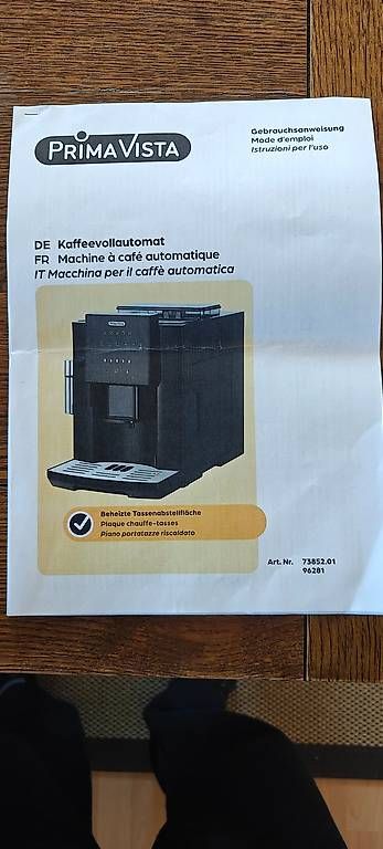 Macchine per caffè & Macchine per espresso: Kaffeevollautomat Prima Vista – Usato da Biel/Bienne venduto da calamar-1358 4