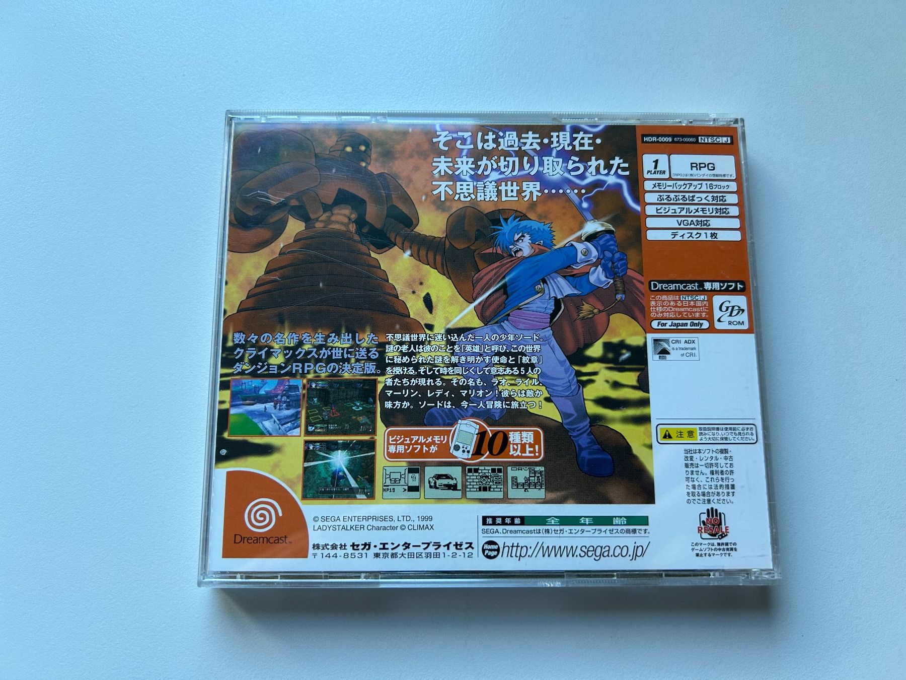 Sega Giochi: Climax Landers Sega Dreamcast Spiel OVP – Usato da Belp venduto da retrovideogamers 2