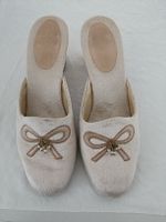 Pantofole rosa eleganti con tacco
