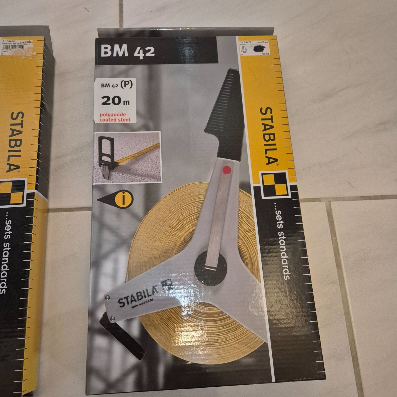 Tutti gli attrezzi: 5 Teiliges Bandmass Set STABILA – Nuovo e nell'imballaggio originale da Arni AG venduto da kurtrmeier 2