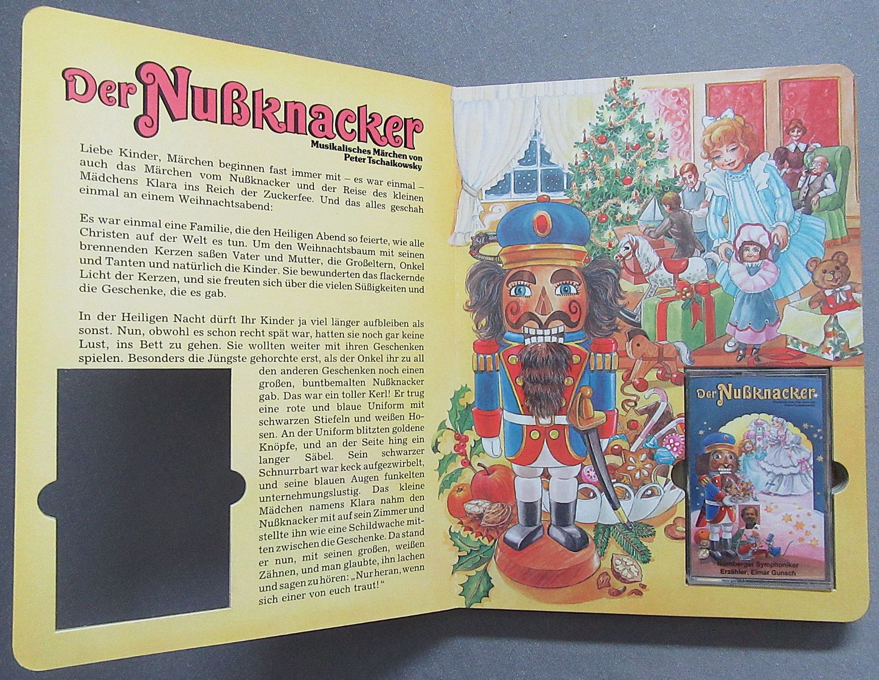Bücher: Der Nussknacker - kartoniertes Bilderbuch & Märchenkassette – Gebraucht aus Auenstein von Padabimbim 1