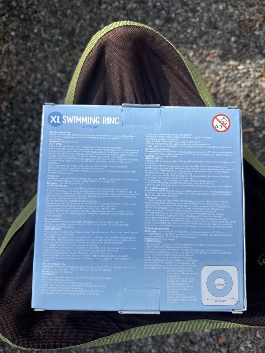 Schwimmringe: Schwimmring XL Durchmesser 100 cm neu – Neu und originalverpackt aus Horgen von CS75 1