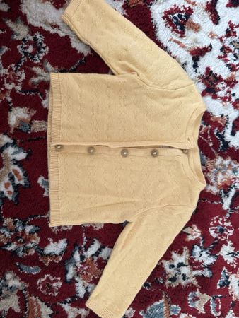 Baby Cardigan C&A gelb Grösse 62 2-3M guter Zustand