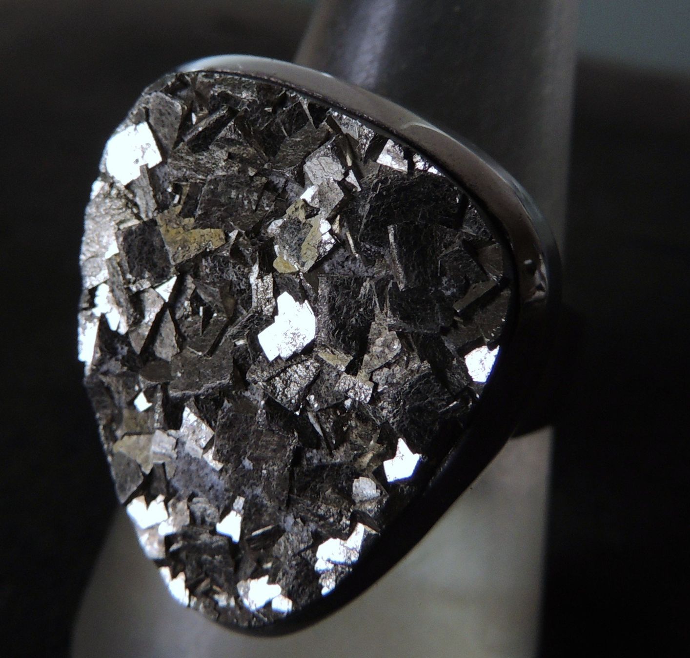 Ringe: Pyrit Silber 925 Fingerring Gr. 60 – Neu und originalverpackt aus Waldenburg von schaller707
