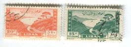 Briefmarken "Flugpost". Libanon