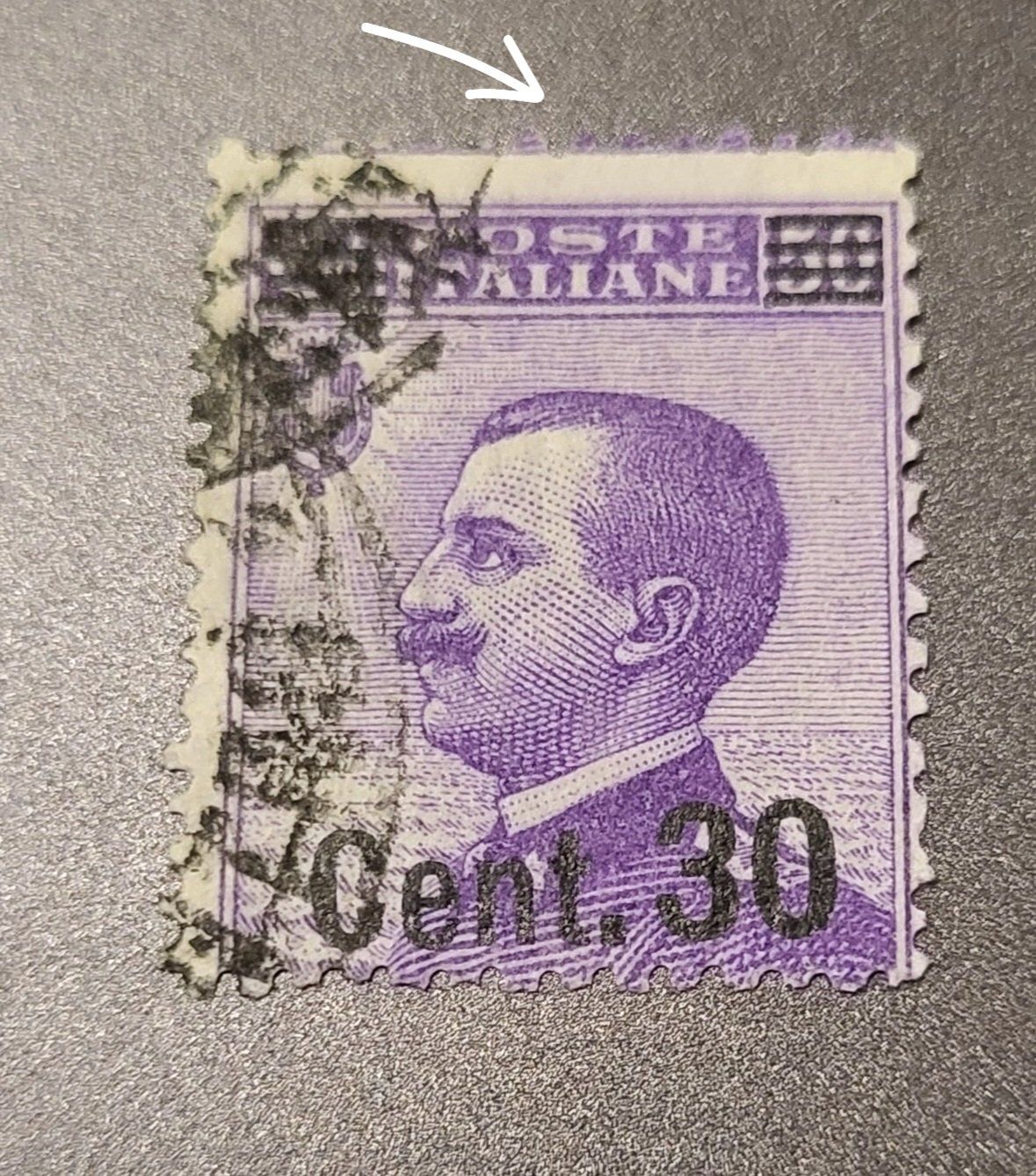 Tutti i francobolli: Italien 1925 abart dezentriert – Usato da St Gallen venduto da Stampsalshobby