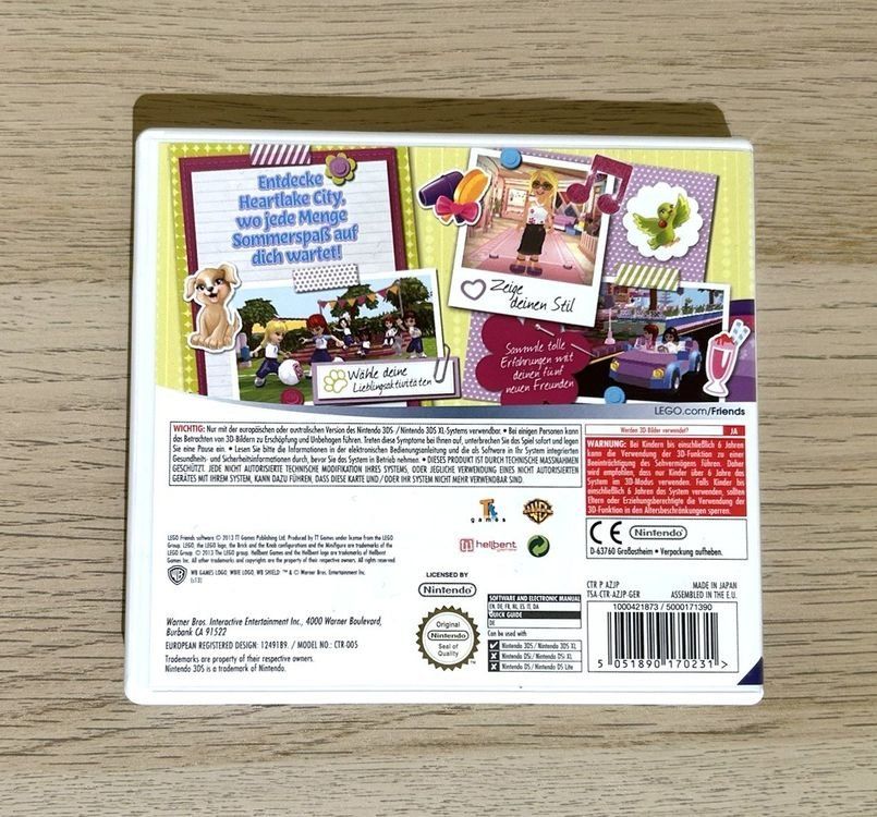 Lego Giochi: LEGO Friends Nintendo 3DS – Usato da St. Gallen venduto da Alpine.Arcade 1