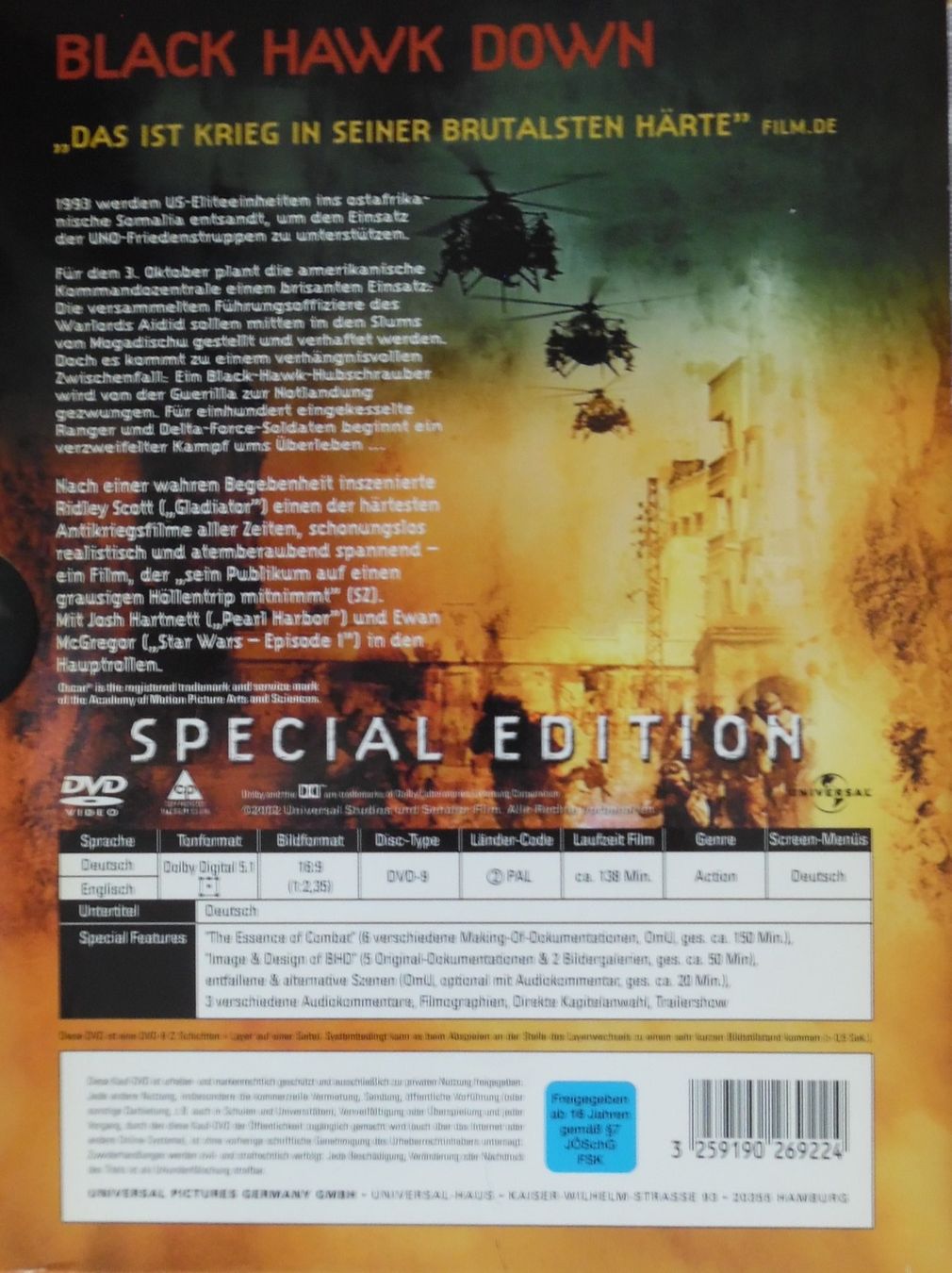 Tutti i DVDs: Black Hawk Down – Usato da Bellinzona venduto da Luna093 2