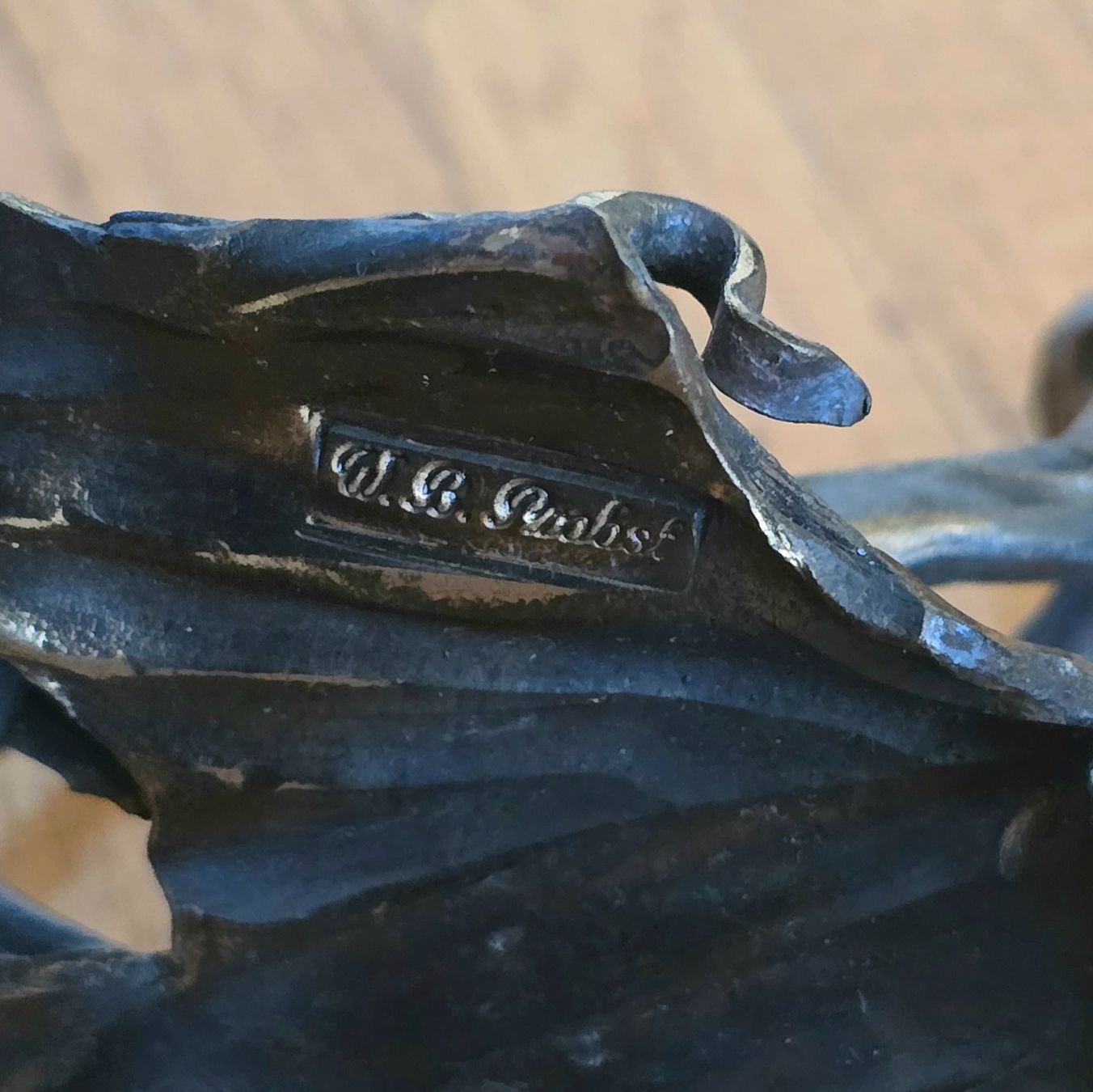 Sculture & Statue: W.C. Probst - Bronzeskulptur, signiert – Usato da Reinach BL venduto da Pendling 3