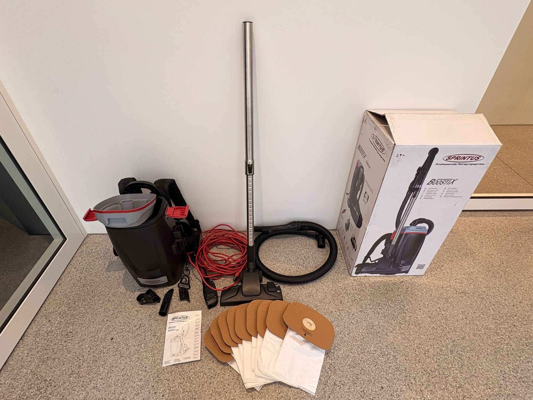 Aspirapolveri & Accessori: Boostix 36V - Rucksacksauger – Usato da Mollis venduto da and_wsk5