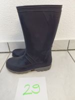 Gummistiefel, dunkelblau, Grösse 29