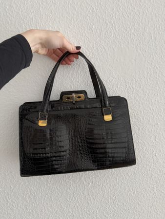 vintage leder Tasche Milano