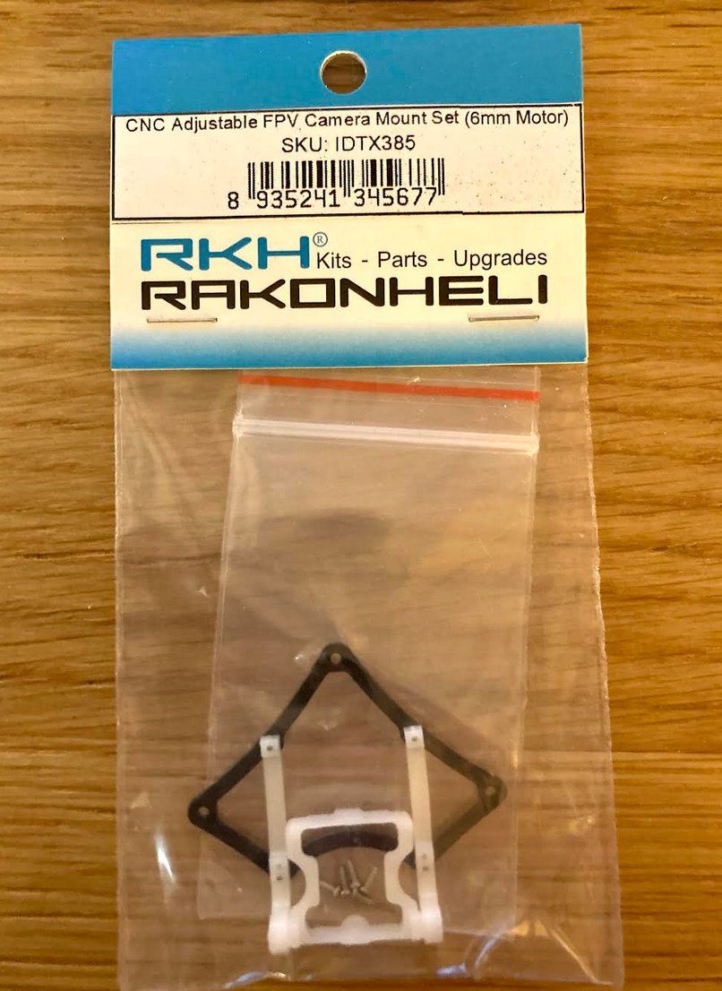 RC Modellbau: CNC Adjustable FPV Camera Mount Set - RKH-IDTX385 – Neu und originalverpackt aus Trélex von Arnaudyak