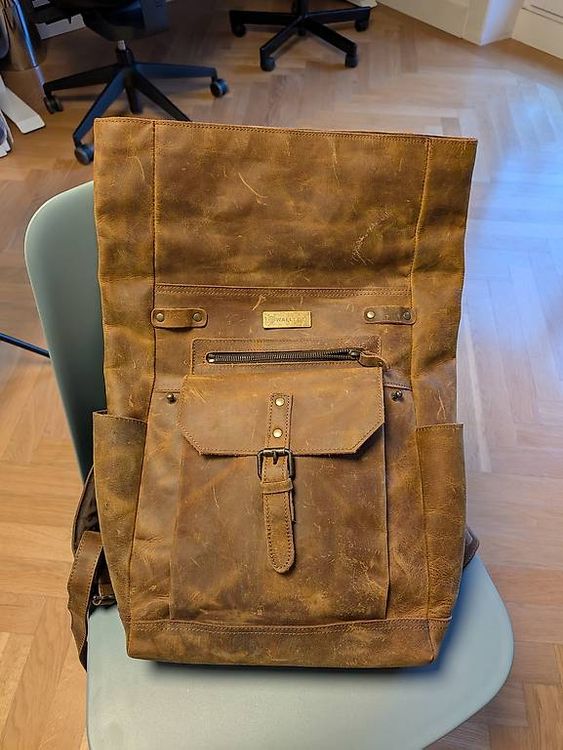 Großer Wallton Lederrucksack (Gebraucht) in Zürich für CHF 50 – nur ...