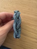 Armband Swarovski blau mit Steinen