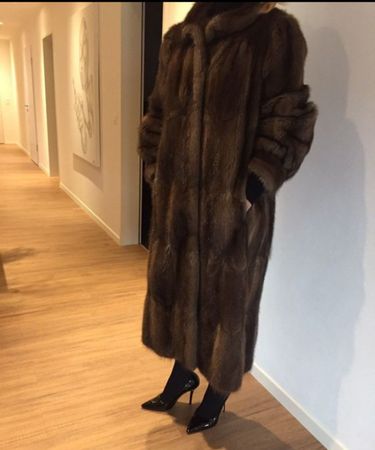 Manteau de fourrure vison 