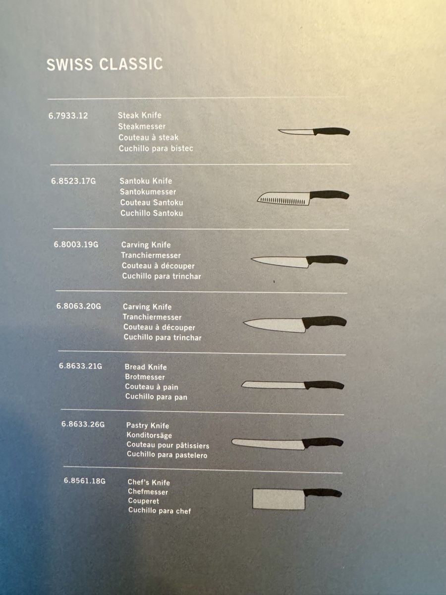 Victorinox Coltelli: Küchenmesser Set 5-teilig Victorinox – Nuovo e nell'imballaggio originale da Niederwangen BE venduto da Schatam 1