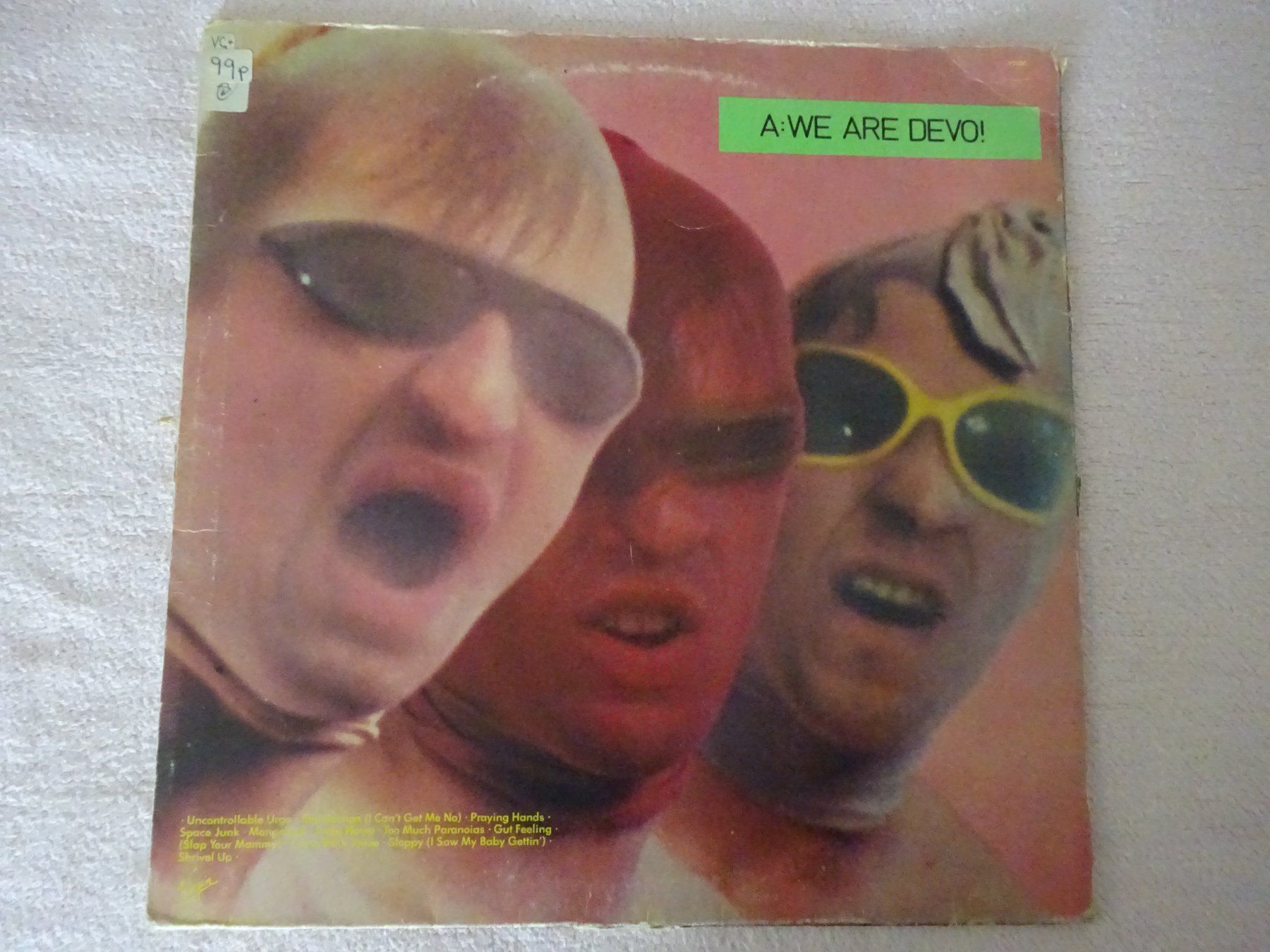 Schallplatten: DEVO ** Q ARE WE NOT MEN? – Gebraucht aus Luzern von xrayspex99 2
