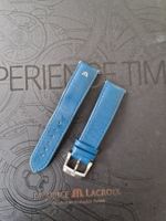 Maurice Lacroix Uhrenarmband aus Leder Blau (20mm)