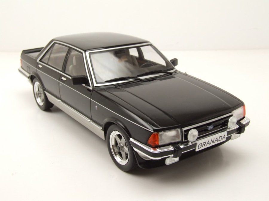 Ford Modellini d'auto: Ford Granada MK II 2.8 Injection Phase II 1981-1985 schwarz – Nuovo e nell'imballaggio originale da Gerlafingen venduto da espero88 5