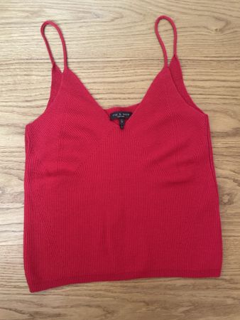 Rag&bone rotes wolle top
