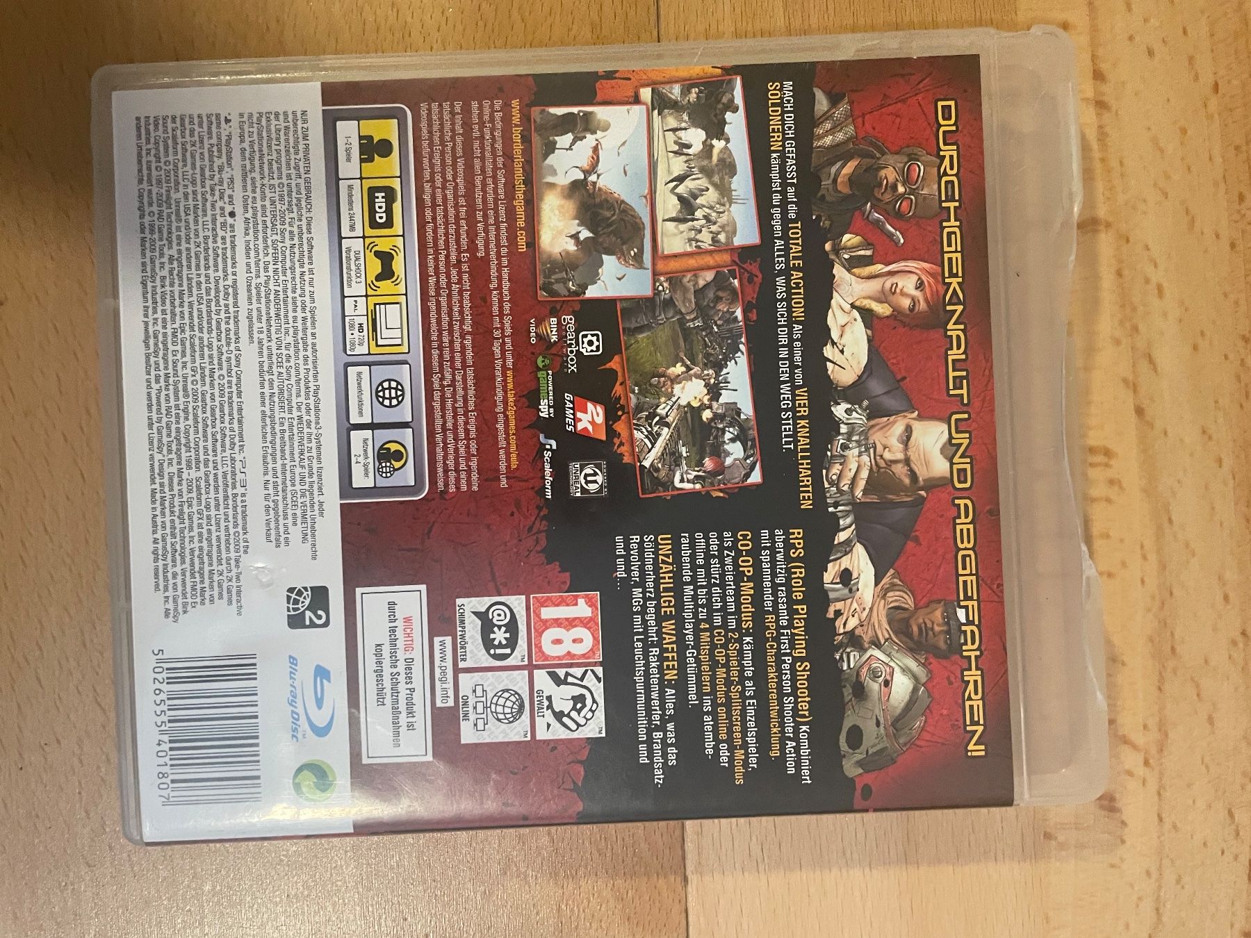 Sony Giochi: Borderlands (PS3) - Action RPG Shooter – Usato da Meilen venduto da Kistli666 1