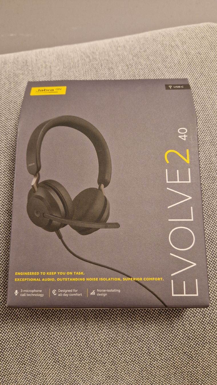 Jabra Kopfhörer: Jabra Evolve 2 40 SE Headset – Neu und originalverpackt aus Wettingen von Diphtong