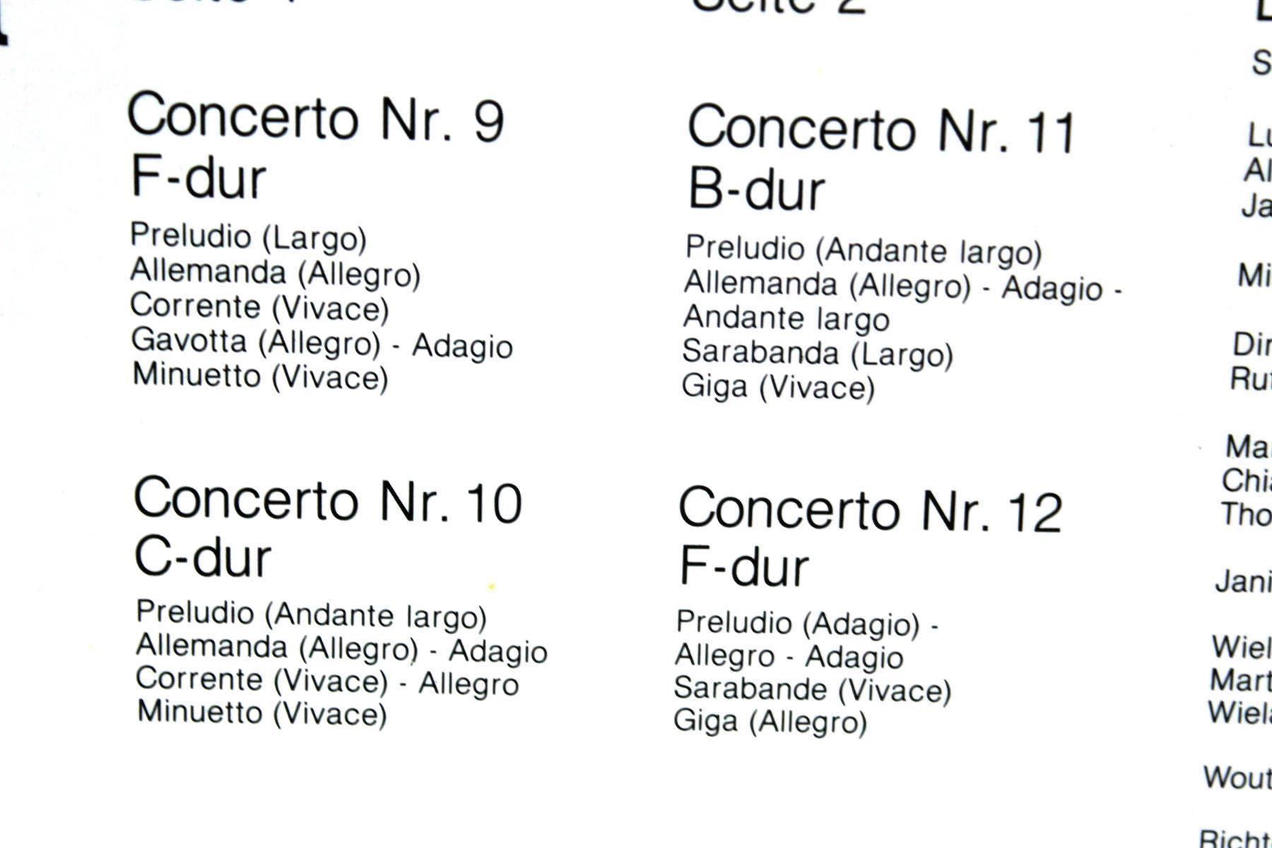 Dischi in vinile: ARCANGELO CORELLI: Concerti Grossi Da... – Usato da Bern venduto da kultiges 3