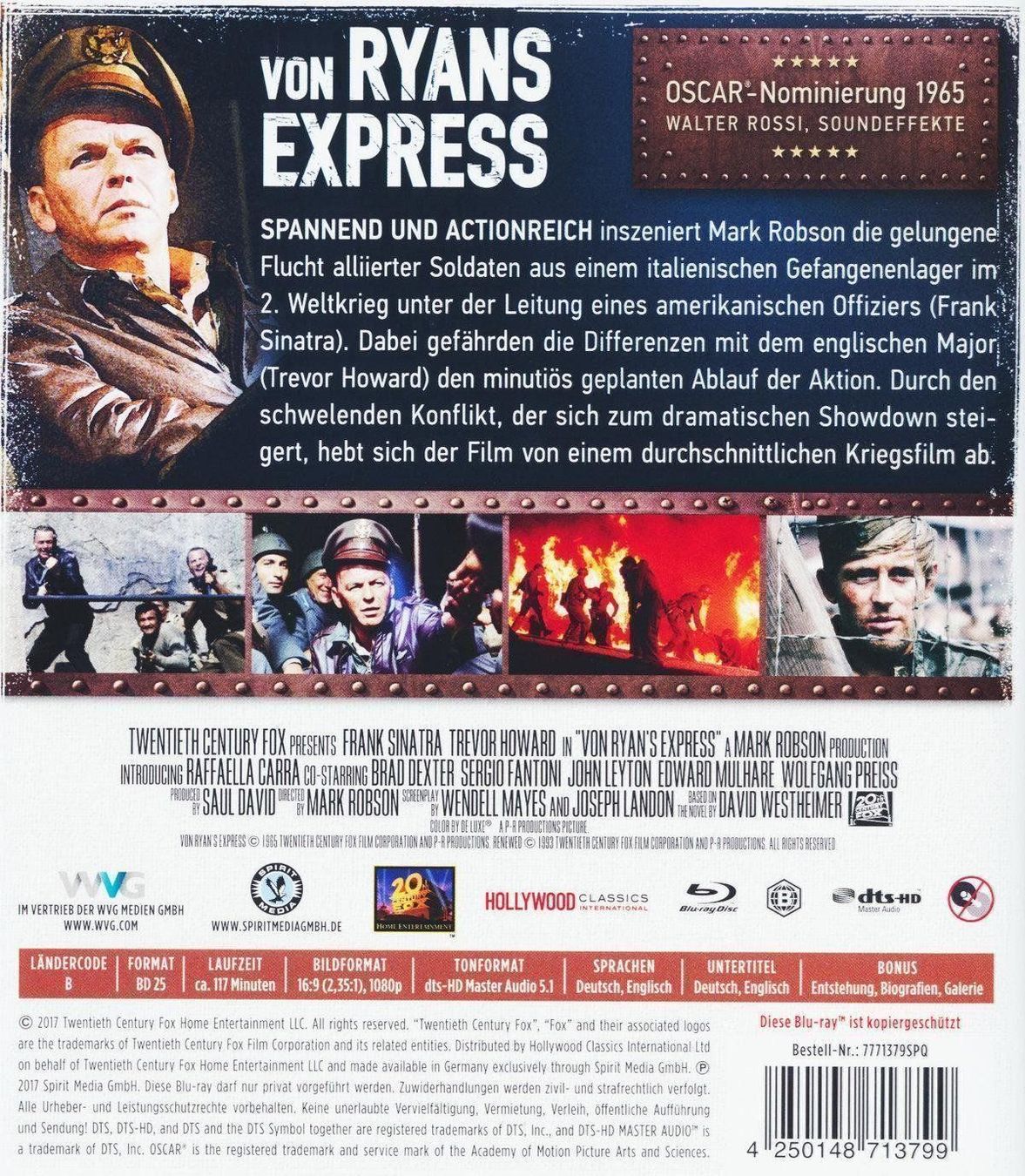 Tutti i DVDs: Von Ryans Express **mit Frank Sinatra** – Nuovo e nell'imballaggio originale da Winterthur venduto da Panam1 1