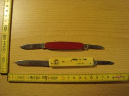 2 alte Werbemesser