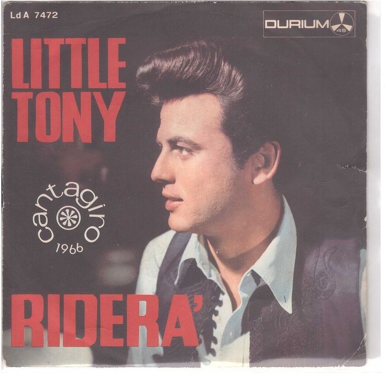 Schallplatten: Little Tony  --  Ridera  Single7 – Gebraucht aus Rheinau von asteng