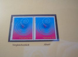 Abart "Glückwünsche" 2009, **, Hell umrandeter Putzer