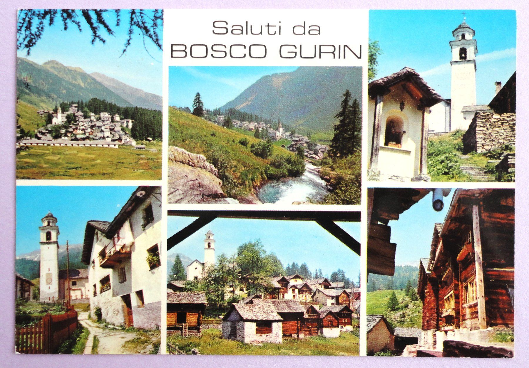 Cartoline postali: Saluti da Bosco Gurin – Usato da Fétigny venduto da Billy2miny