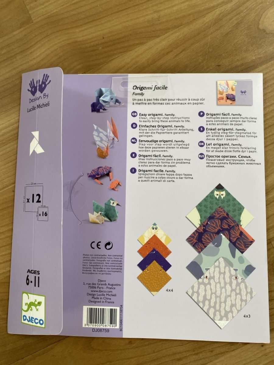 Djeco Bastelsets: Origami Faltset – Neu (gemäss Beschreibung) aus Basel von lxbsl 1