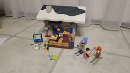 Playmobil Skihütte mit Zubehör