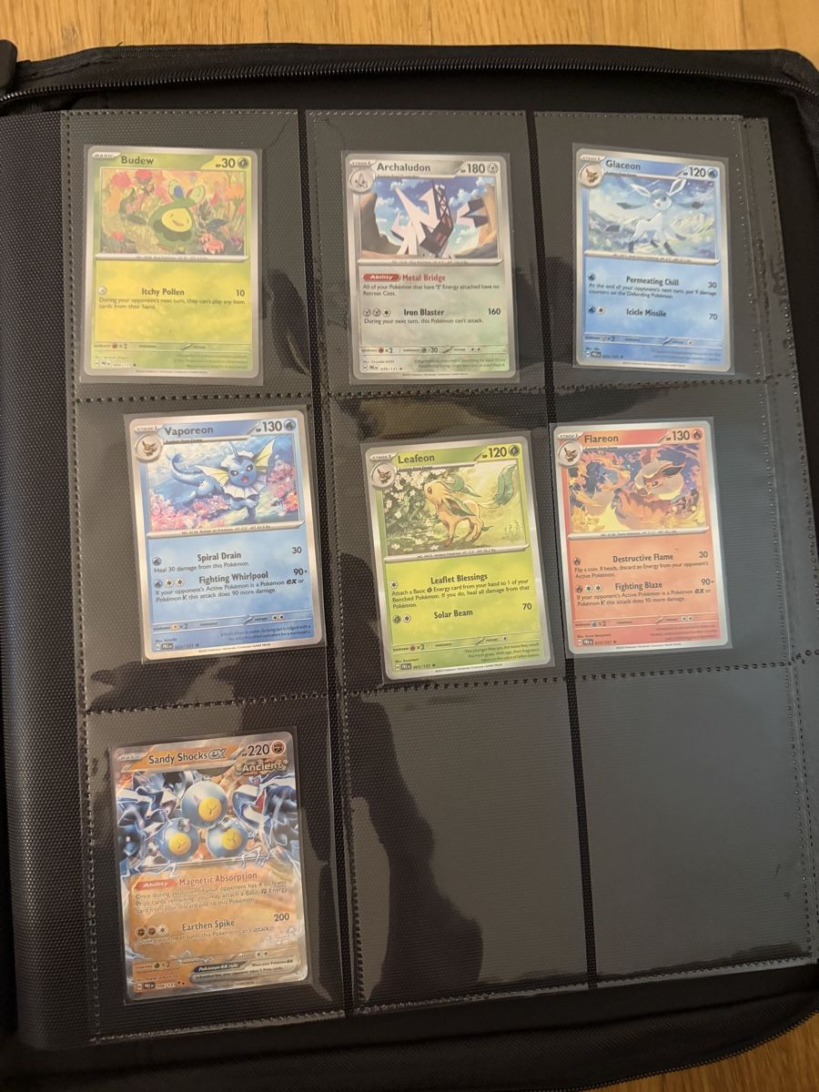 Pokémon Carte collezionabili: Pokémon Prismatic Evolutions Binder + 55 Poké/Masterball – Nuovo (secondo la descrizione) da Windisch venduto da CharizArdi 6