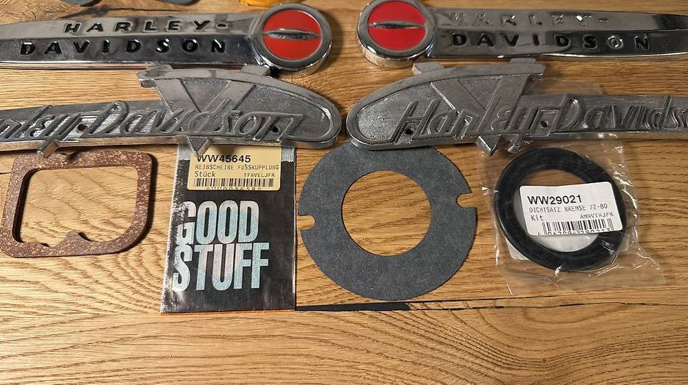Wunderschone Harley Teile Gebraucht Bild
