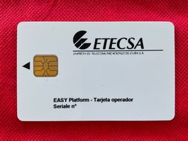 Telefonkarte Testkarte ETECSA Kuba