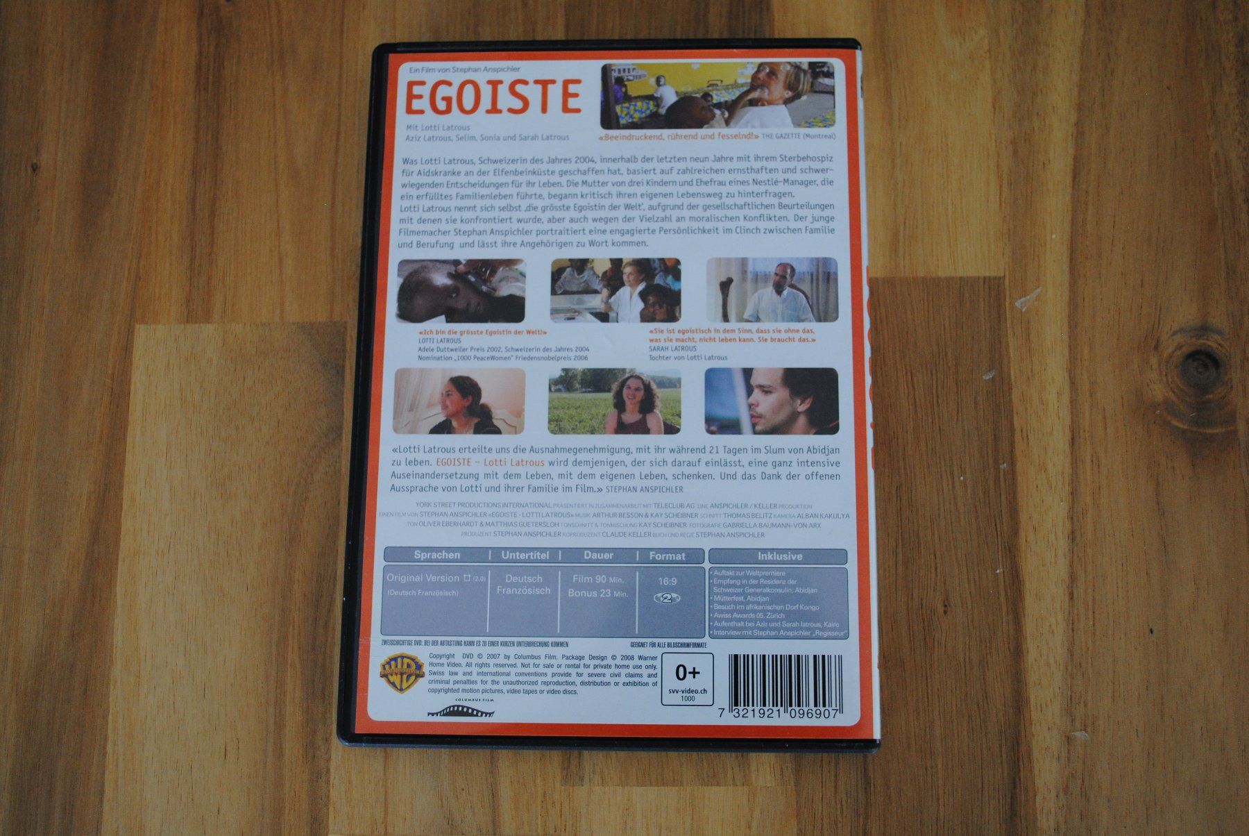 Tutti i DVDs: Egoiste - Lotti Latrous – Usato da Olten venduto da prusik02 2